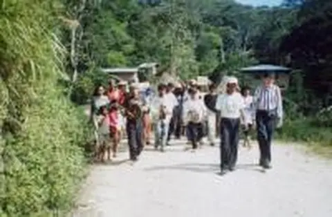 Parade during Bible Dedication