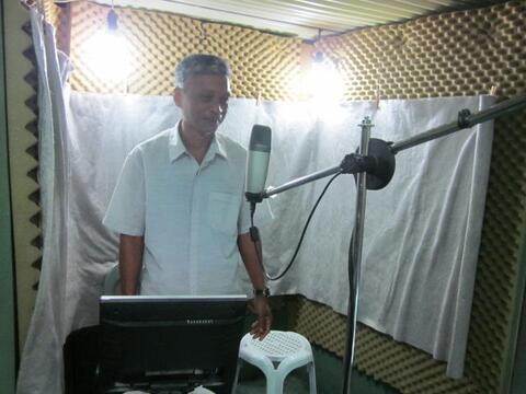 Recording of Jesus Film